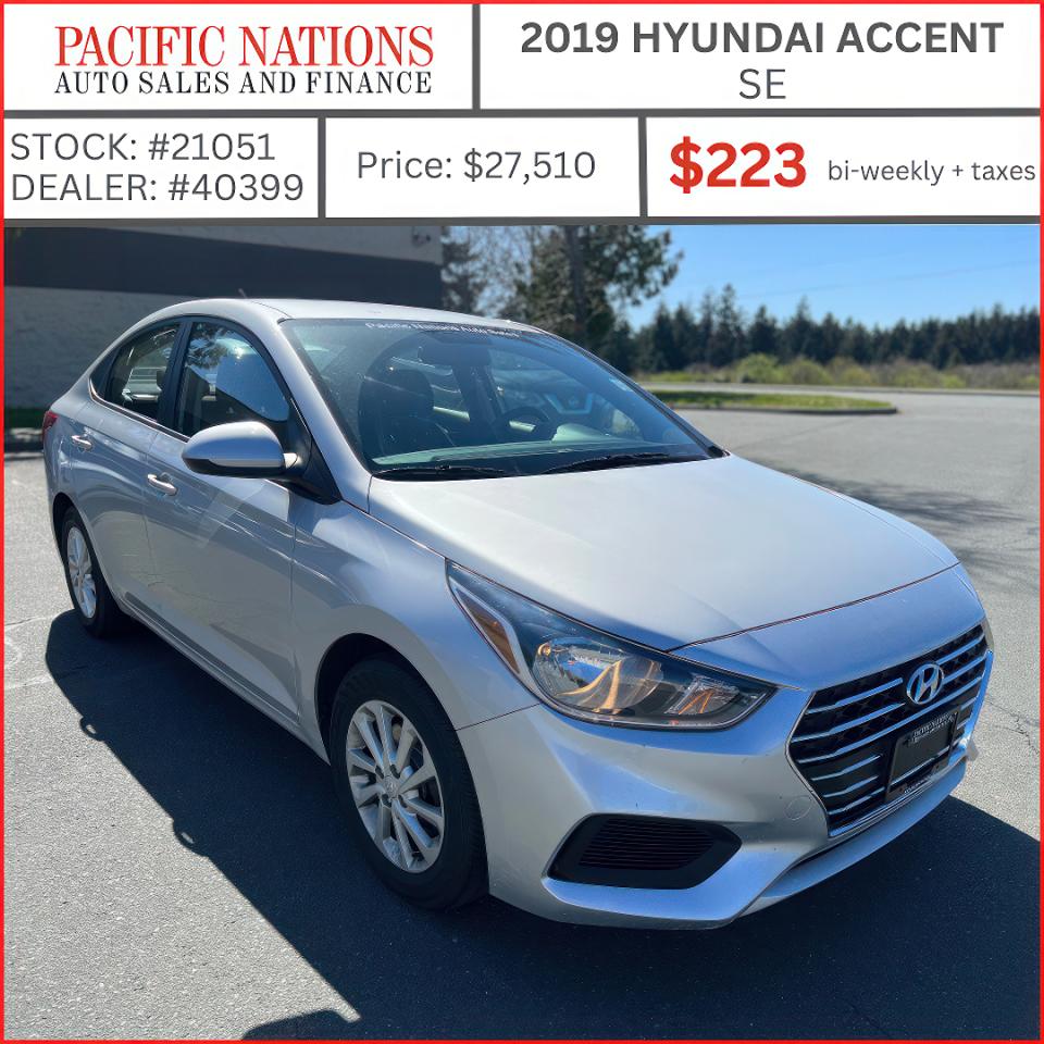 Used 2019 Hyundai Accent SE for sale in Campbell River, BC