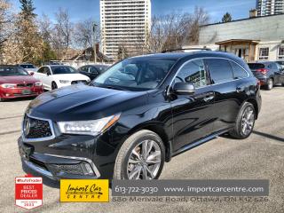 Used 2020 Acura MDX Elite REAR DVD,NAVI, BLIS, ROOF, LEATHER for sale in Ottawa, ON