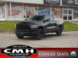 Used 2022 RAM 1500 Sport  NAV LEATH COLD-SEATS TOW-CTRL 22-AL for sale in St. Catharines, ON