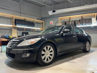 Used 2010 Hyundai Genesis *** AS-IS SALE *** YOU CERTIFY & YOU SAVE ***Navigation * Sunroof *  Heated Leather Seats * 3.8L V6 * Hands Free Calling *  Alloy Rims *  Push Button for sale in Cambridge, ON