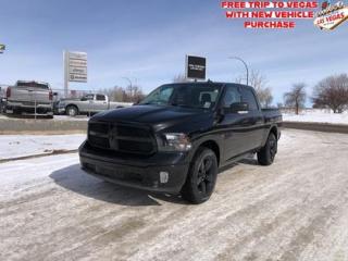 New 2023 RAM 1500 Classic BLACK APPEARANCE PACKAGE #101 for sale in Medicine Hat, AB