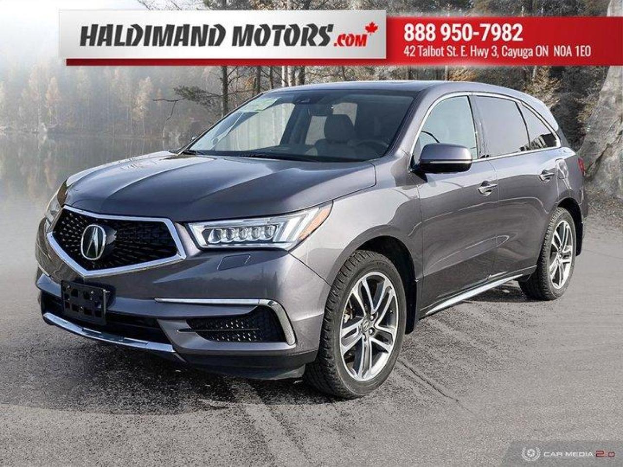 Used 2017 Acura MDX Nav Pkg for sale in Cayuga, ON