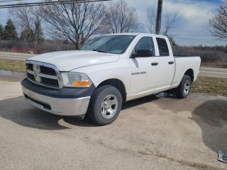 Used 2012 RAM 1500 ST Quad Cab SOLD AS IS – NOT INSPECTED for sale in Guelph, ON