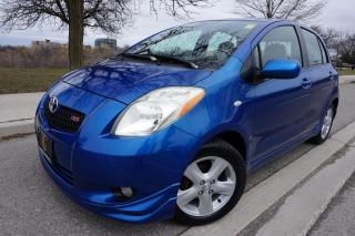 Used 2008 Toyota Yaris RARE RS / NO ACCIDENTS / MANUAL / FUN TO DRIVE for sale in Etobicoke, ON