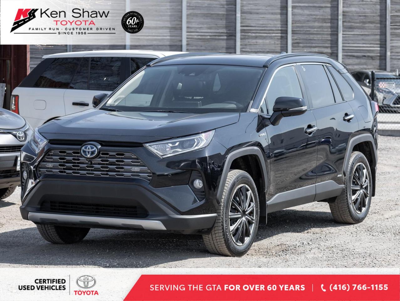 Used 2019 Toyota RAV4 Hybrid Limited Navigation / Leather / Sunroof for sale in Toronto, ON