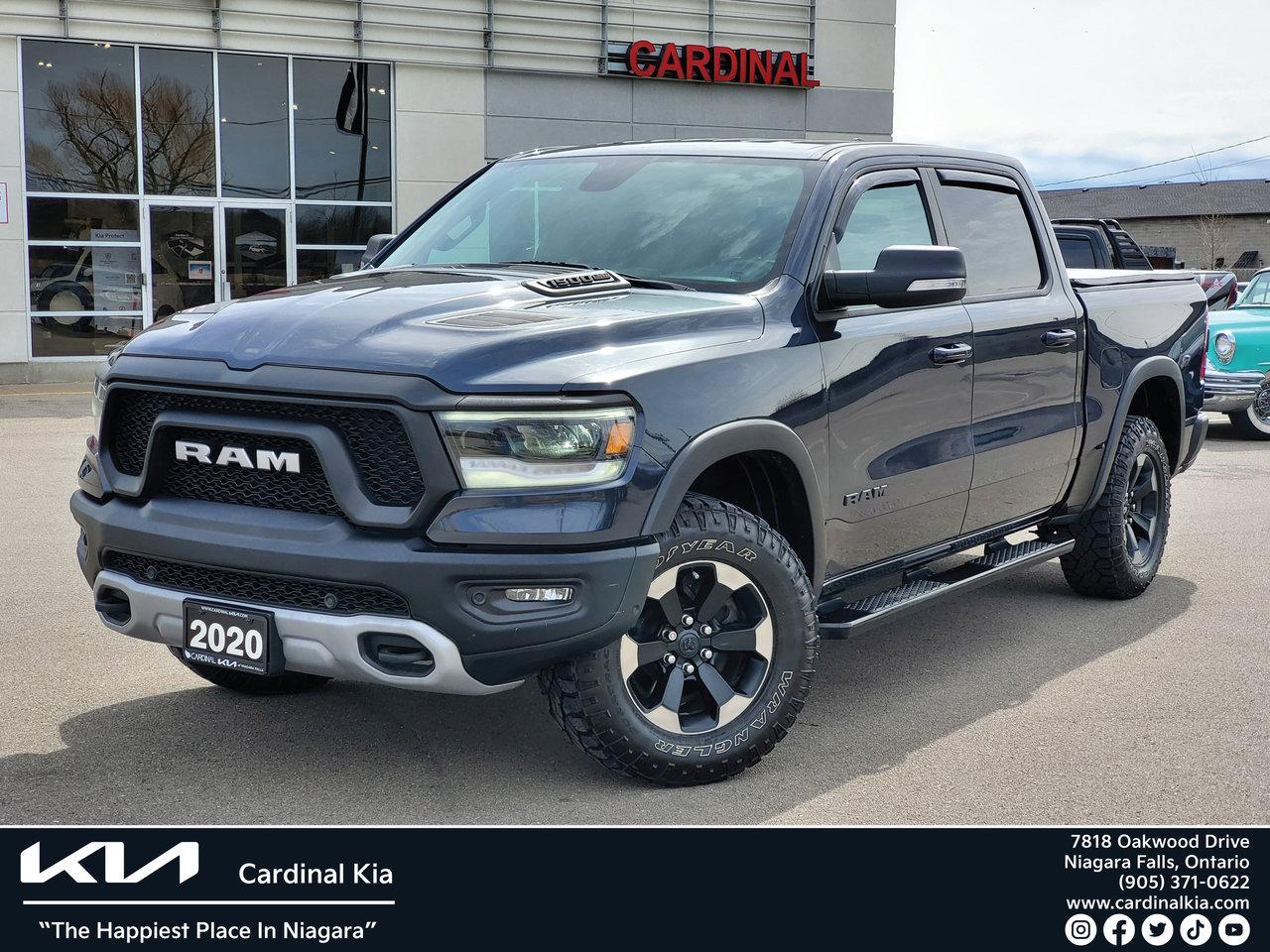 Used 2020 RAM 1500 Ram 1500 Rebel, 4X4, Navi, Heated Seats for sale in Niagara Falls, ON