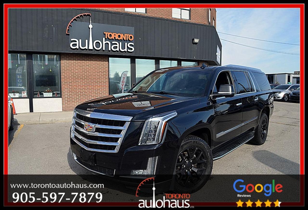 Used 2018 Cadillac Escalade ESV Luxury I NAVI I BSM I SUNROOF I NO ACCIDENTS for sale in Concord, ON