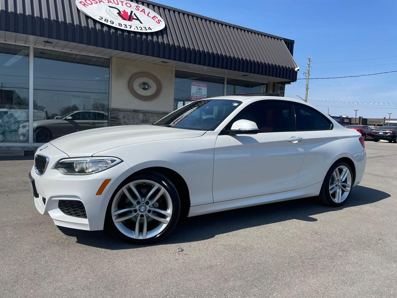 2016 BMW 228i xDrive 228i xDrive AWD RED LEATHER LOW KM ONE OWNER - Photo #2