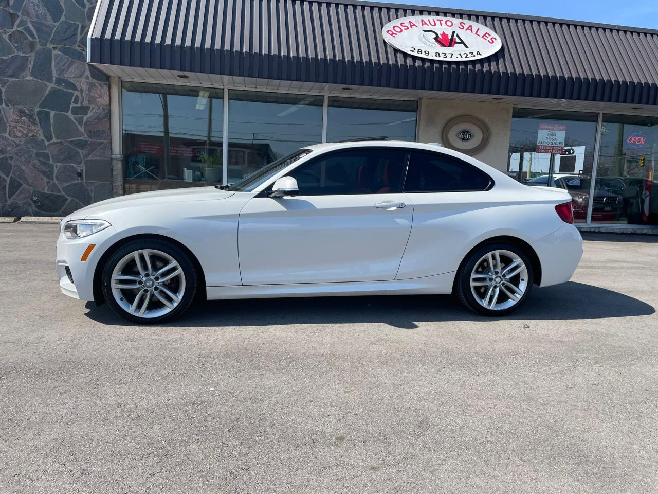 2016 BMW 228i xDrive 228i xDrive AWD RED LEATHER LOW KM ONE OWNER - Photo #4