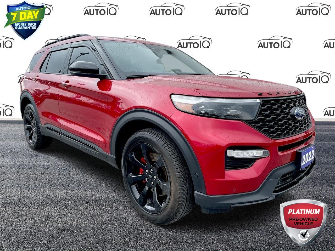 Used 2022 Ford Explorer TWIN PANEL MOONROOF | PREM TECH PKG | ST STREET PACK  | BENCH SEAT for sale in St Catharines, ON