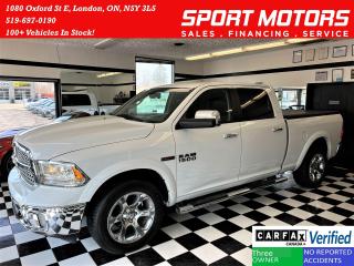 Used 2017 RAM 1500 Laramie 3L V6 Diesel+Cooled Leather+CLEAN CARFAX for sale in London, ON