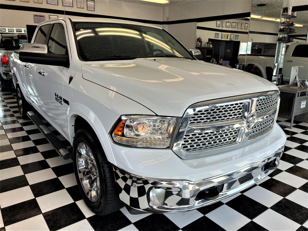 2017 RAM 1500 Laramie 3L V6 Diesel+Cooled Leather+CLEAN CARFAX Photo80
