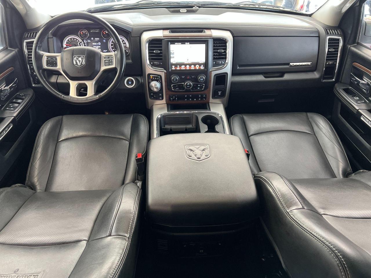 2017 RAM 1500 Laramie 3L V6 Diesel+Cooled Leather+CLEAN CARFAX - Photo #7