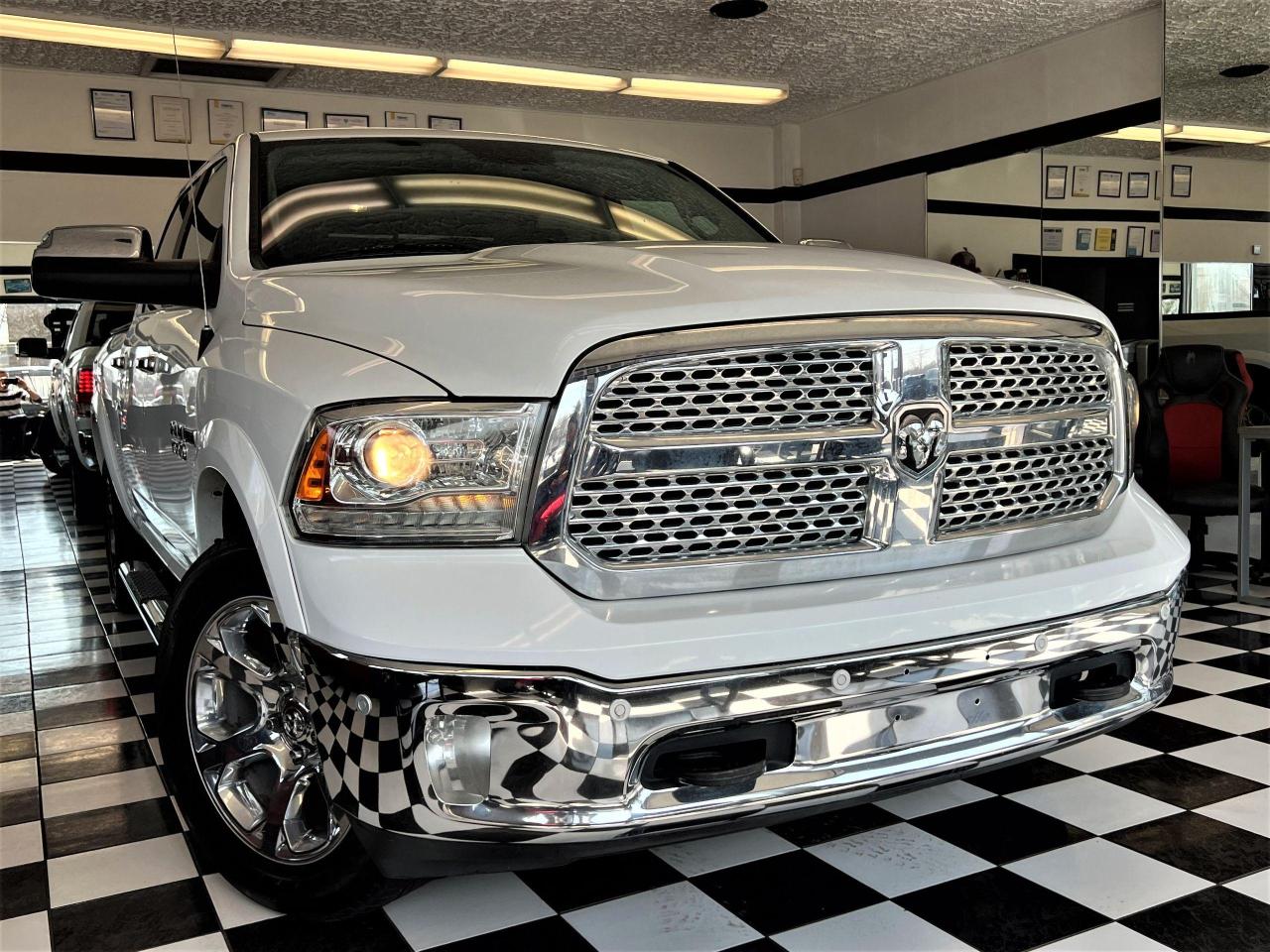 2017 RAM 1500 Laramie 3L V6 Diesel+Cooled Leather+CLEAN CARFAX Photo94