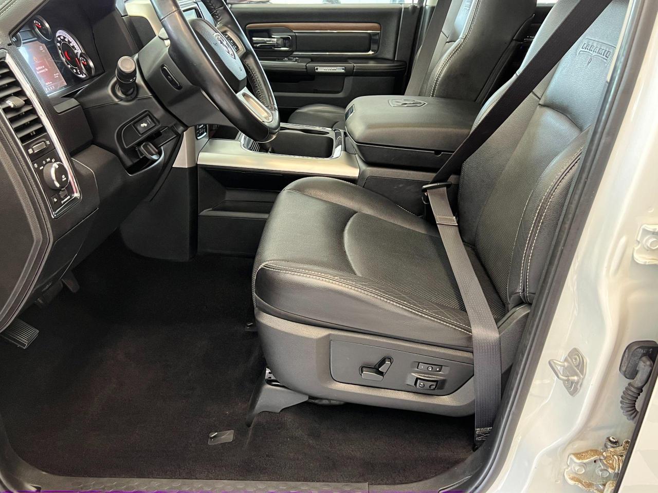 2017 RAM 1500 Laramie 3L V6 Diesel+Cooled Leather+CLEAN CARFAX Photo98