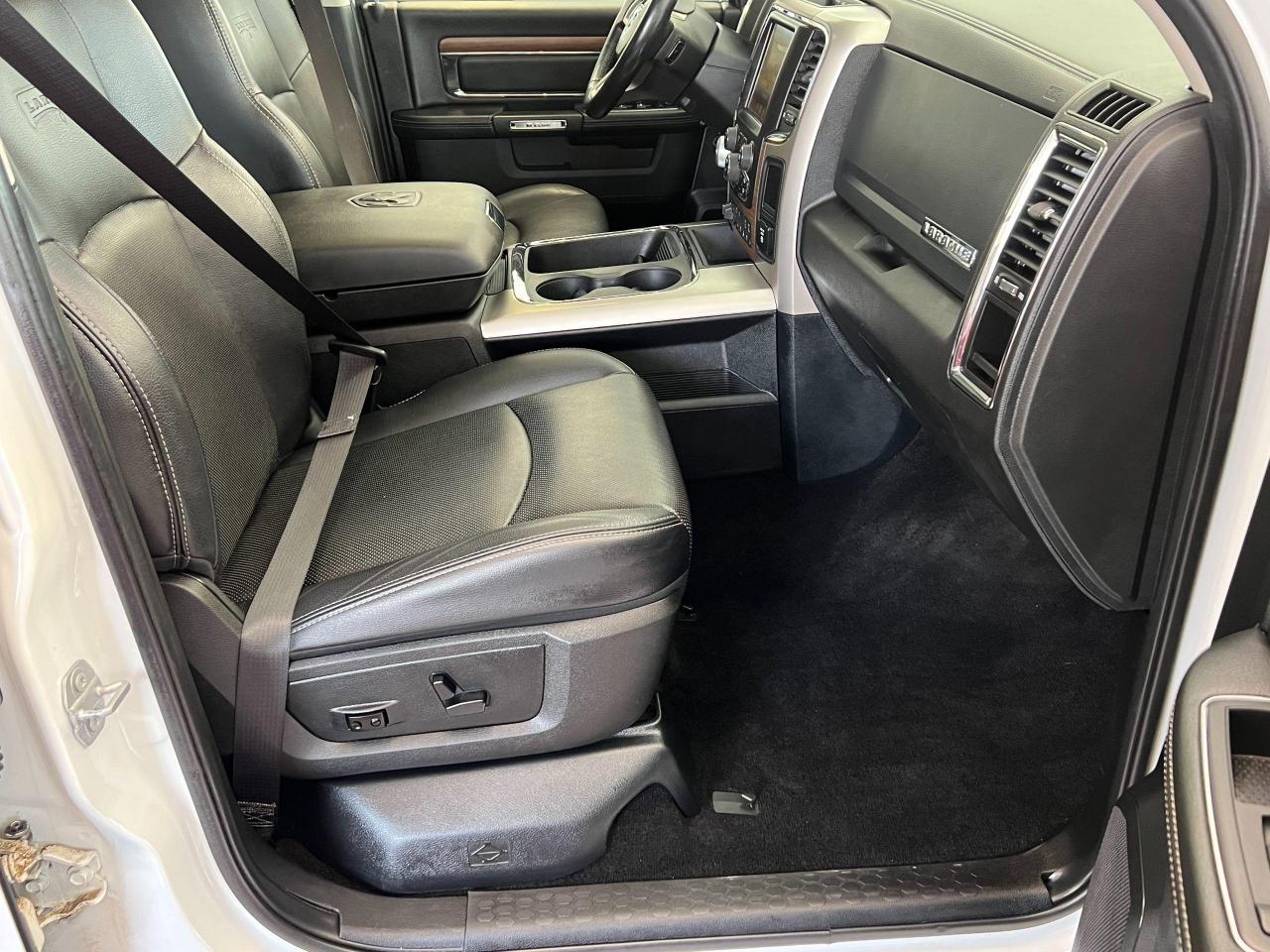 2017 RAM 1500 Laramie 3L V6 Diesel+Cooled Leather+CLEAN CARFAX Photo101