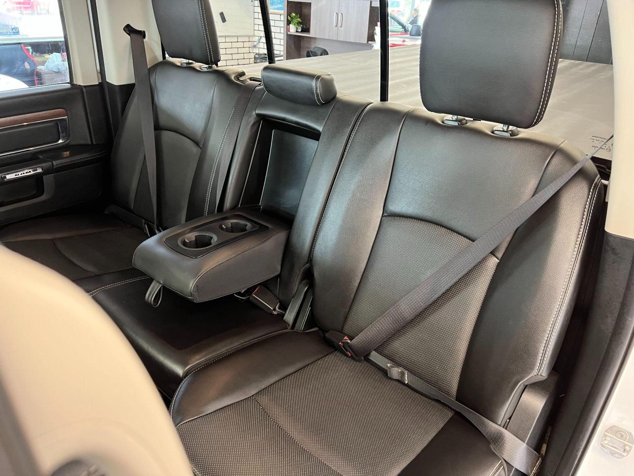 2017 RAM 1500 Laramie 3L V6 Diesel+Cooled Leather+CLEAN CARFAX Photo104