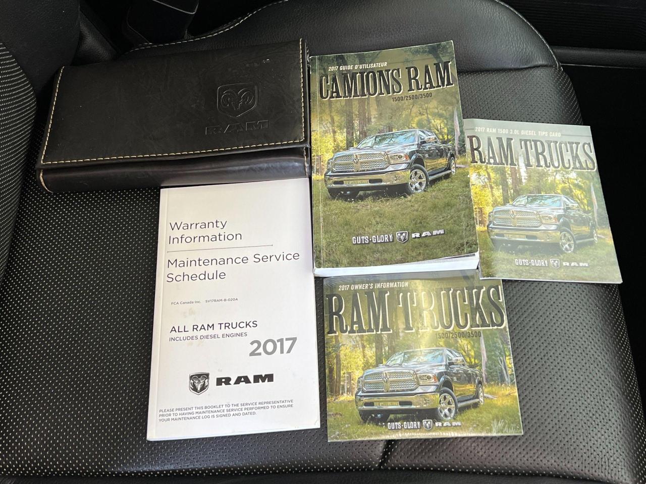 2017 RAM 1500 Laramie 3L V6 Diesel+Cooled Leather+CLEAN CARFAX - Photo #30