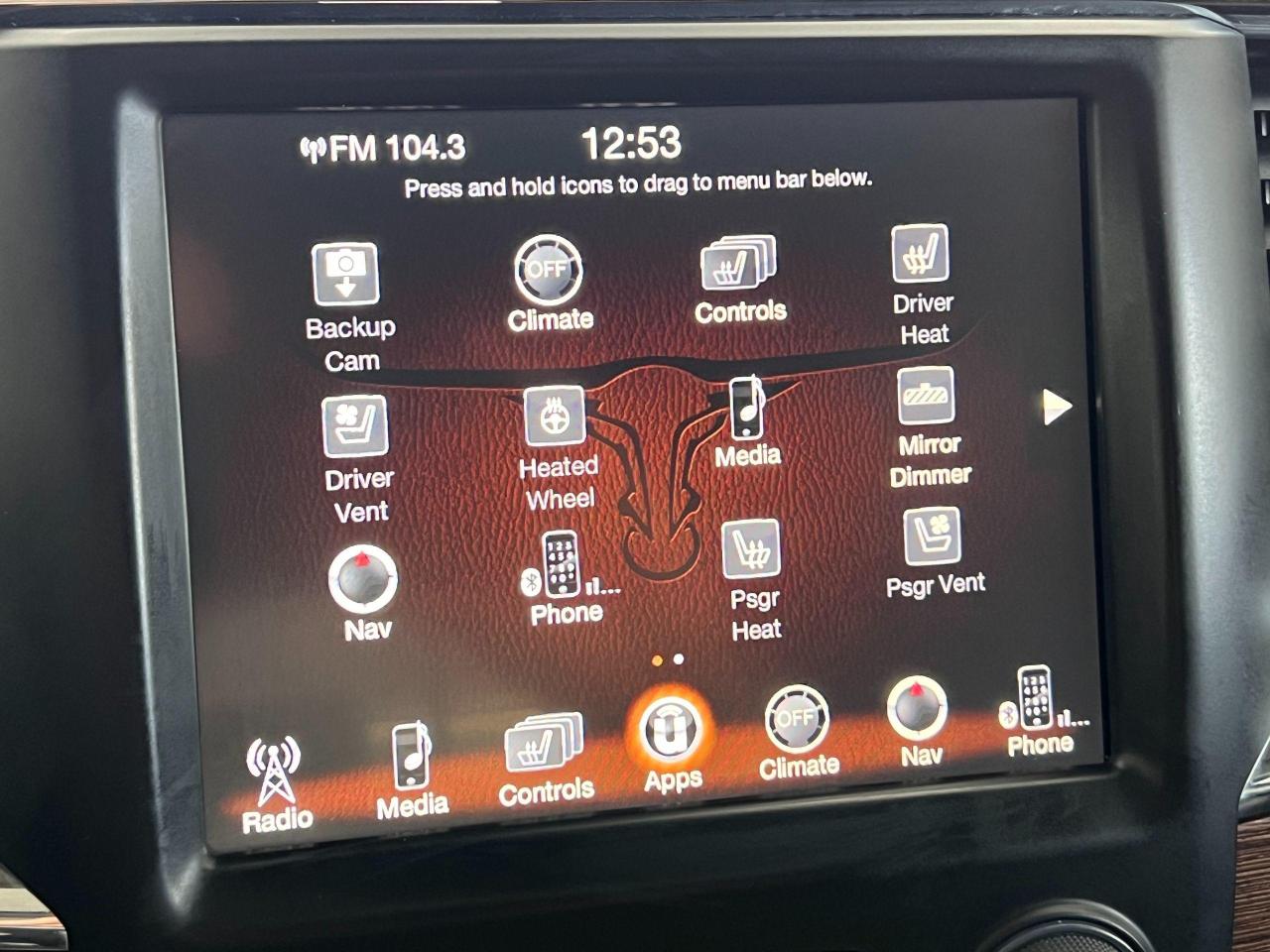 2017 RAM 1500 Laramie 3L V6 Diesel+Cooled Leather+CLEAN CARFAX - Photo #31
