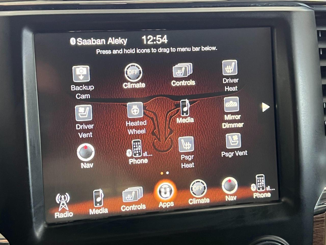 2017 RAM 1500 Laramie 3L V6 Diesel+Cooled Leather+CLEAN CARFAX Photo111