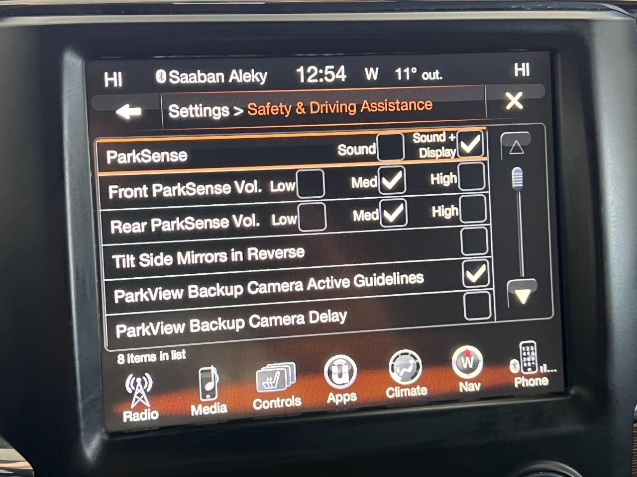 2017 RAM 1500 Laramie 3L V6 Diesel+Cooled Leather+CLEAN CARFAX Photo113