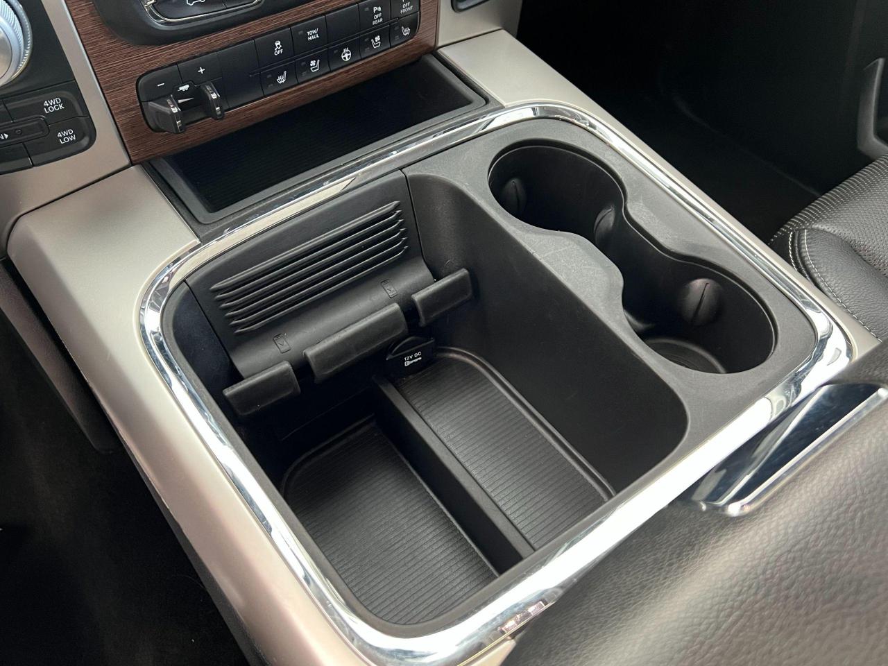 2017 RAM 1500 Laramie 3L V6 Diesel+Cooled Leather+CLEAN CARFAX - Photo #43