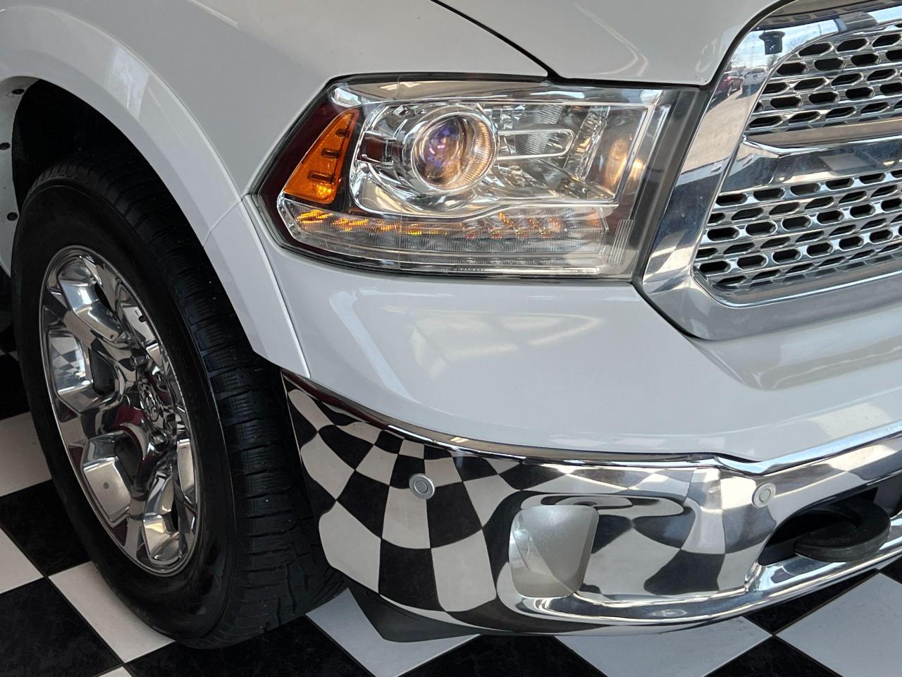 2017 RAM 1500 Laramie 3L V6 Diesel+Cooled Leather+CLEAN CARFAX - Photo #44