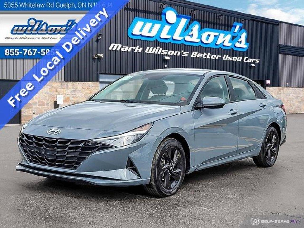 Used 2021 Hyundai Elantra Preferred -  Sun & Tech, Sunroof, Heated Steering + Seats, Blind Spot Alert, Bluetooth & Much More! for sale in Guelph, ON
