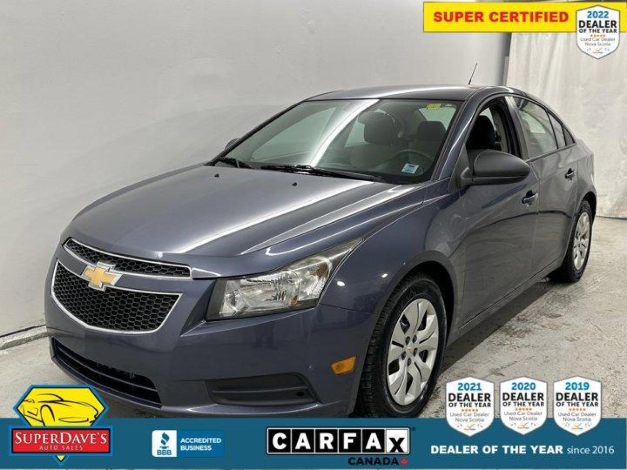 Used 2013 Chevrolet Cruze LS Manual for sale in Dartmouth, NS