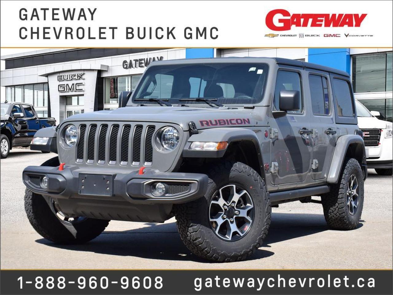 Used 2021 Jeep Wrangler Unlimited Rubicon 4x4/ MANUAL / 3.6V6 / NAVI / for sale in Brampton, ON
