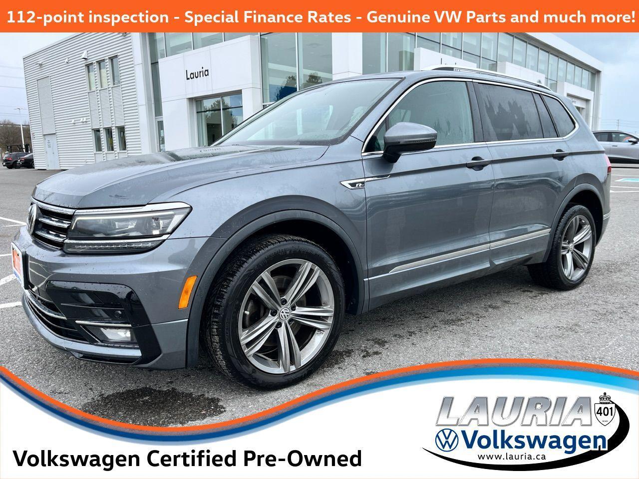 Used 2019 Volkswagen Tiguan 2.0T Highline R-Line 4Motion - 7 PASSENGER for sale in PORT HOPE, ON