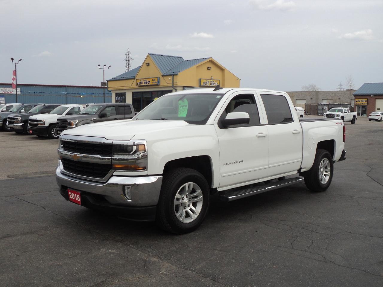 2018 Chevrolet Silverado 1500 LT CrewCab 4x4 5.3L 5.5ftBox HeatedSeats BackUpCam