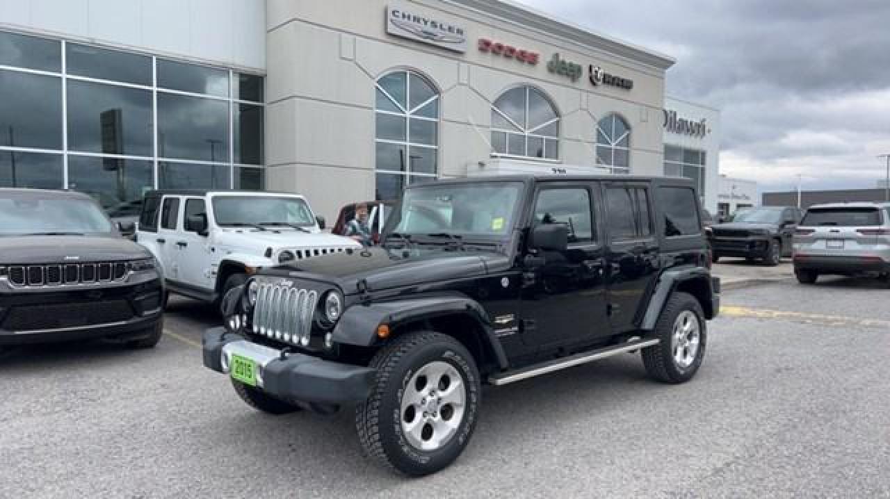 Used 2015 Jeep Wrangler UNLIMITED 4WD 4DR SAHARA for sale in Nepean, ON