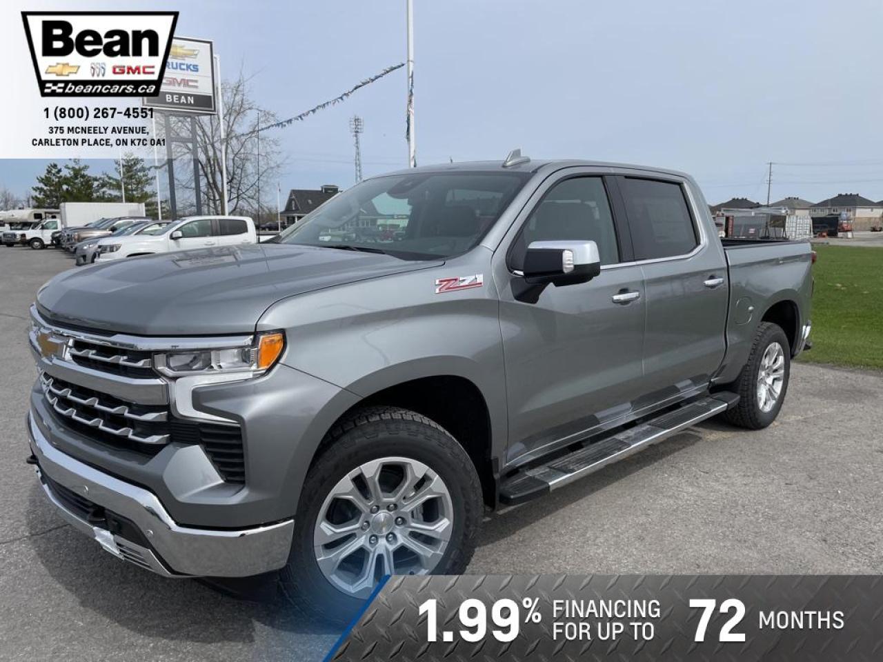 New 2023 Chevrolet Silverado 1500 5.3L V8 CREW CAB SHORT BOX LTZ Z71 OFF ROAD PACKAGE WITH SUNROOF for sale in Carleton Place, ON