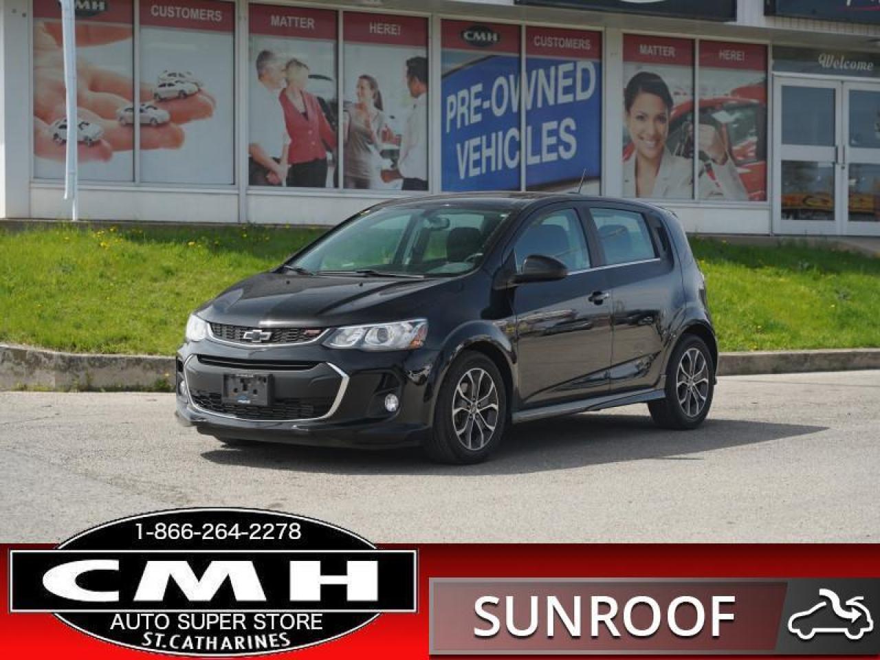 2017 Chevrolet Sonic LT  RS CAM ROOF HTD-SEATS REM-START