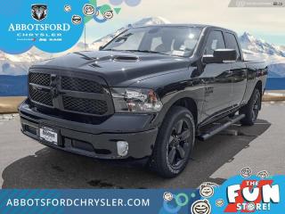 <br> <br>  Get the job done right with this rugged Ram 1500 Classic pickup. <br> <br>The reasons why this Ram 1500 Classic stands above its well-respected competition are evident: uncompromising capability, proven commitment to safety and security, and state-of-the-art technology. From its muscular exterior to the well-trimmed interior, this 2023 Ram 1500 Classic is more than just a workhorse. Get the job done in comfort and style while getting a great value with this amazing full-size truck. <br> <br> This diamond black crystal pearlcoat Quad Cab 4X4 pickup   has a 8 speed automatic transmission and is powered by a  305HP 3.6L V6 Cylinder Engine.<br> <br> Our 1500 Classics trim level is SLT. This Ram 1500 SLT steps things up with upgraded aluminum wheels, proximity keyless entry, USB connectivity and exterior chrome styling, along with a great selection of standard features such as class II towing equipment including a hitch, wiring harness and trailer sway control, heavy-duty suspension, cargo box lighting, and a locking tailgate. Additional features include heated and power adjustable side mirrors, UCconnect 3, cruise control, air conditioning, vinyl floor lining, and a rearview camera. This vehicle has been upgraded with the following features: Aluminum Wheels,  Proximity Key,  Heavy Duty Suspension,  Tow Package,  Power Mirrors,  Rear Camera. <br><br> View the original window sticker for this vehicle with this url <b><a href=http://www.chrysler.com/hostd/windowsticker/getWindowStickerPdf.do?vin=1C6RR7GG0PS534520 target=_blank>http://www.chrysler.com/hostd/windowsticker/getWindowStickerPdf.do?vin=1C6RR7GG0PS534520</a></b>.<br> <br/> Total  cash rebate of $12677 is reflected in the price. Credit includes up to 20% MSRP.  6.49% financing for 96 months. <br> Buy this vehicle now for the lowest weekly payment of <b>$175.10</b> with $0 down for 96 months @ 6.49% APR O.A.C. ( taxes included, Plus applicable fees   ).  Incentives expire 2024-04-30.  See dealer for details. <br> <br>Abbotsford Chrysler, Dodge, Jeep, Ram LTD joined the family-owned Trotman Auto Group LTD in 2010. We are a BBB accredited pre-owned auto dealership.<br><br>Come take this vehicle for a test drive today and see for yourself why we are the dealership with the #1 customer satisfaction in the Fraser Valley.<br><br>Serving the Fraser Valley and our friends in Surrey, Langley and surrounding Lower Mainland areas. Abbotsford Chrysler, Dodge, Jeep, Ram LTD carry premium used cars, competitively priced for todays market. If you don not find what you are looking for in our inventory, just ask, and we will do our best to fulfill your needs. Drive down to the Abbotsford Auto Mall or view our inventory at https://www.abbotsfordchrysler.com/used/.<br><br>*All Sales are subject to Taxes and Fees. The second key, floor mats, and owners manual may not be available on all pre-owned vehicles.Documentation Fee $699.00, Fuel Surcharge: $179.00 (electric vehicles excluded), Finance Placement Fee: $500.00 (if applicable)<br> Come by and check out our fleet of 80+ used cars and trucks and 130+ new cars and trucks for sale in Abbotsford.  o~o