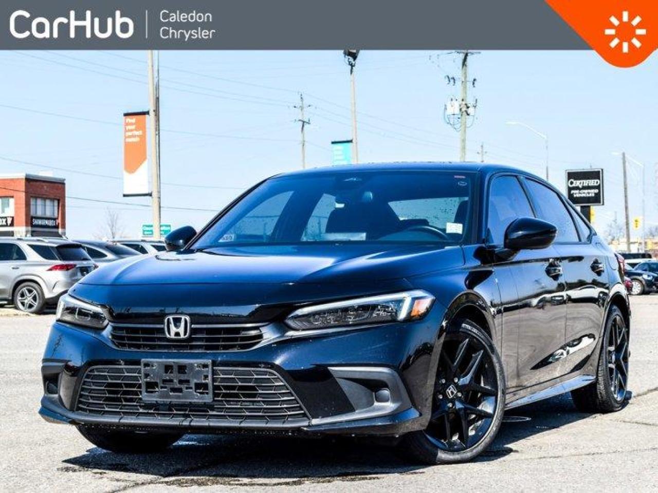 Used 2022 Honda Civic Sedan Sport sunroof Heated Frt Seats R-Start 18