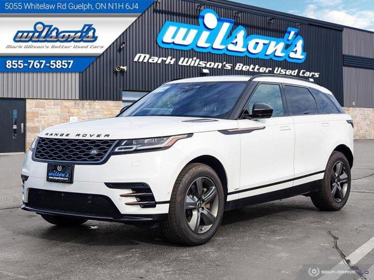 Used 2021 Land Rover Range Rover Velar R-Dynamic S AWD, Leather, Navigation, Panoramic Sunroof & Much More! for sale in Guelph, ON