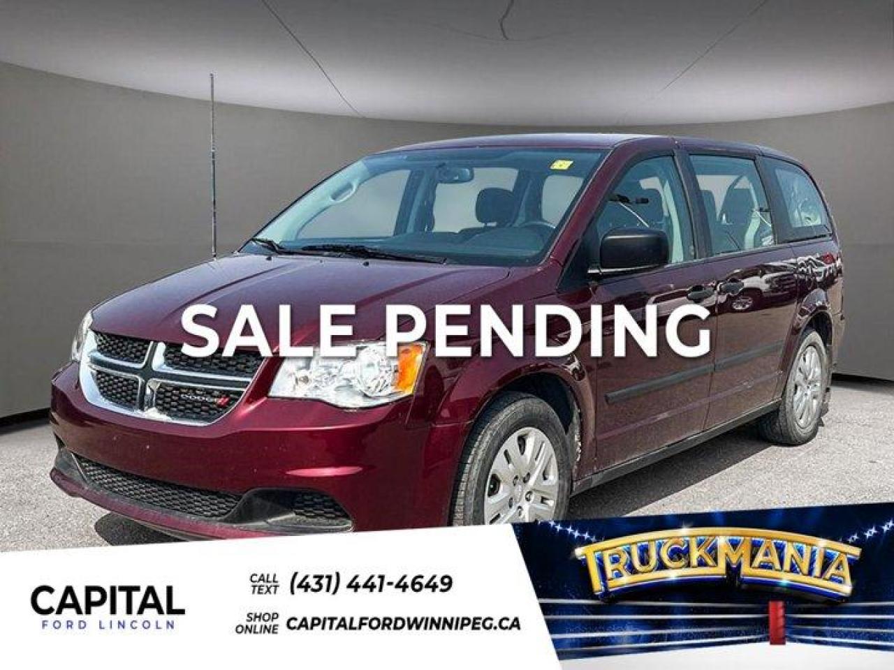 Used 2017 Dodge Grand Caravan SE | LOCAL TRADE | LOW KM | STOW N GO | for sale in Winnipeg, MB