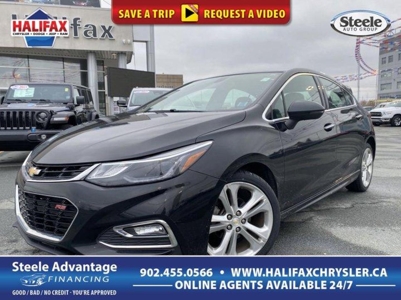 Used 2018 Chevrolet Cruze Premier - Htd Leather - Remote Start - Only 81,000 km !! for sale in Halifax, NS