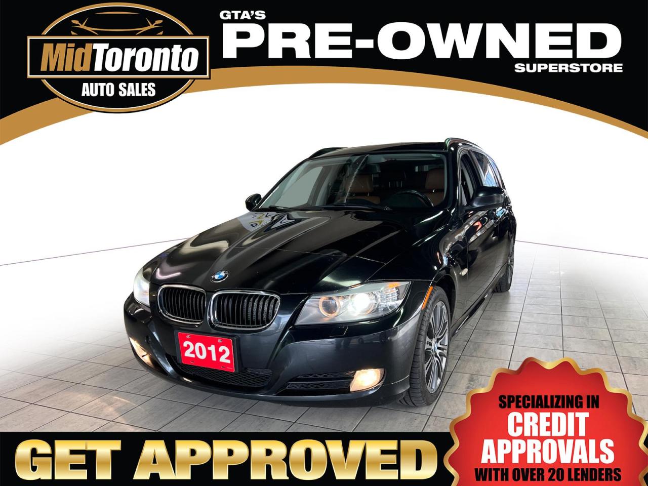 Used 2012 BMW 328xi 328i xDrive - Power Roof - Leather - Navigation for sale in North York, ON