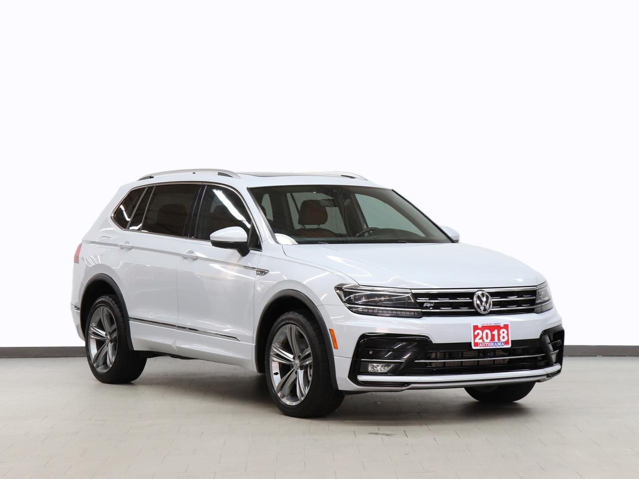 2018 Volkswagen Tiguan HIGHLINE | R-LINE | 4MOTION | Leather | Panoroof