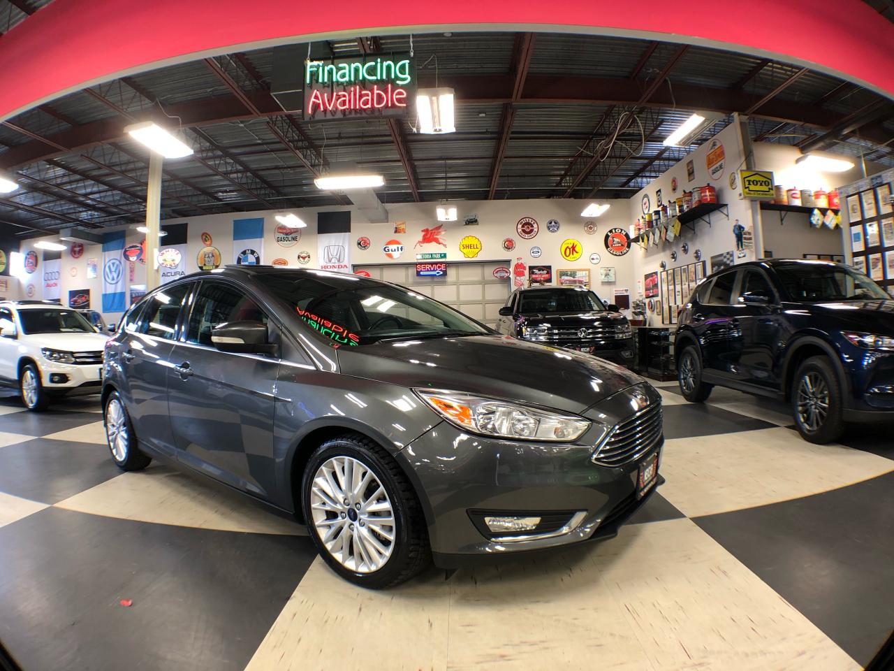Used 2016 Ford Focus TITANIUM HATCHBACK AUTO LEATHER SUNROOF  CAMERA for sale in North York, ON