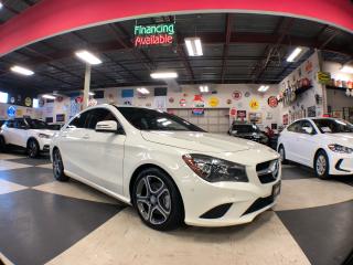 Used 2016 Mercedes-Benz CLA-Class SPORT PKG AWD LEATHER NAVI CAMERA B/SPOT H.M/SEATS for sale in North York, ON