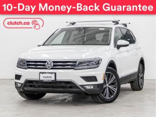 Used 2018 Volkswagen Tiguan Highline AWD Driver Assistance Pkg. w/ Adaptive Cruise, Apple CarPlay & Android Auto for sale in Toronto, ON