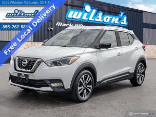 Used 2018 Nissan Kicks SR Premium - Bose Stereo, 360 Camera, Heated Seats, Leather, Blindspot Monitor, Alloy Wheels & More! for sale in Guelph, ON