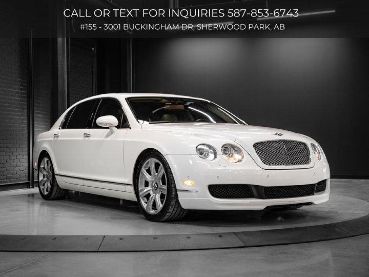 Used 2007 Bentley Continental Flying Spur | Massage Seats | Sunroof | Heated Steering Wheel for sale in Sherwood Park, AB
