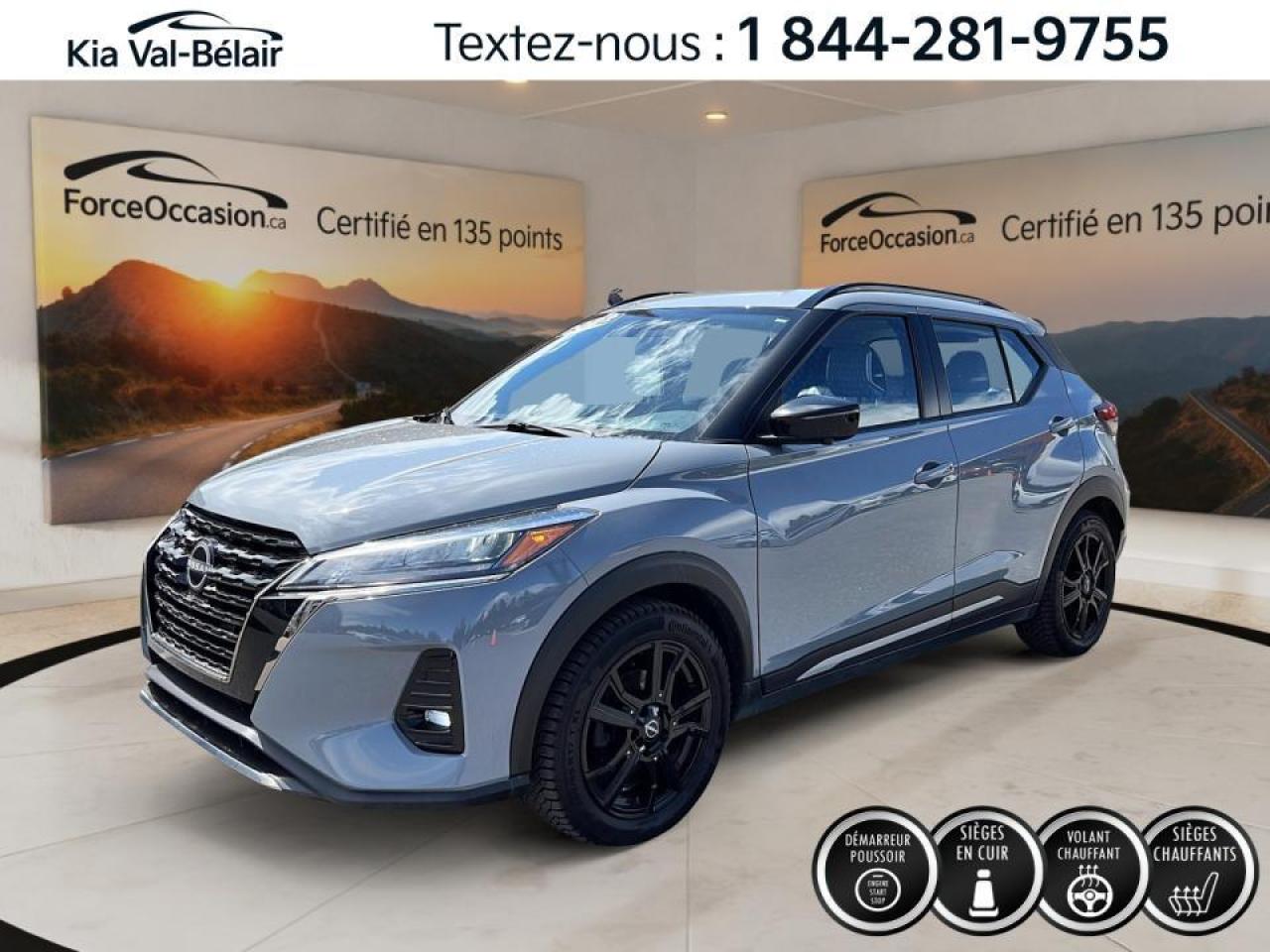 Used 2022 Nissan Kicks SR*A/C*CAMÉRA*BLUETOOTH*SIÈGES CHAUFFANTS* for sale in Québec, QC