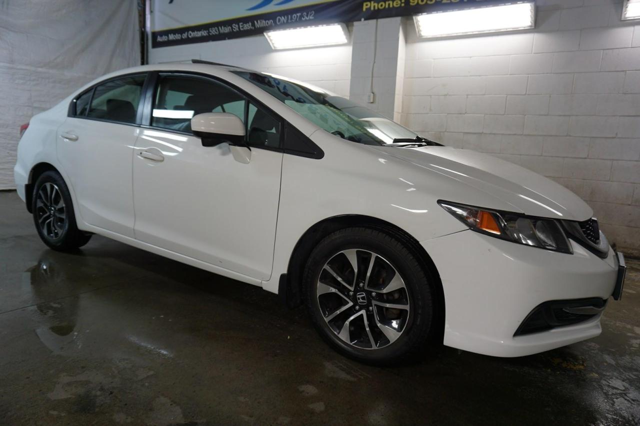 Used 2015 Honda Civic LX 5 Speed MT CERTIFIED *1 OWNER* BACK/SIDE CAMERAS BLUETOOTH SUNROOF HEATED SEATS for sale in Milton, ON