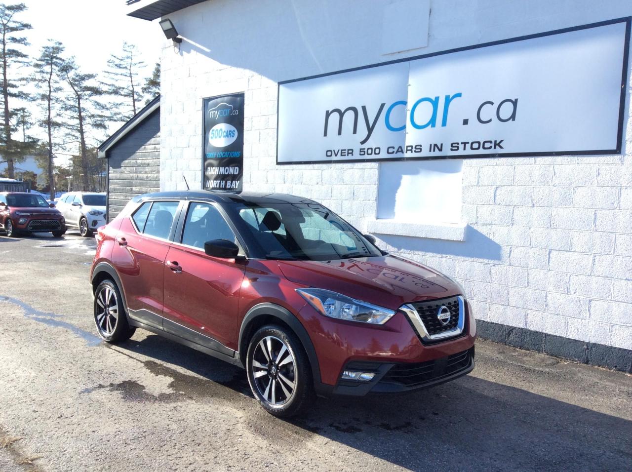Used 2020 Nissan Kicks SV ALLOYS. HEATED SEATS. B/T. BACKUP CAM. PWR GROUP. for sale in North Bay, ON